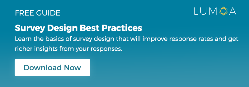 survey design best practices